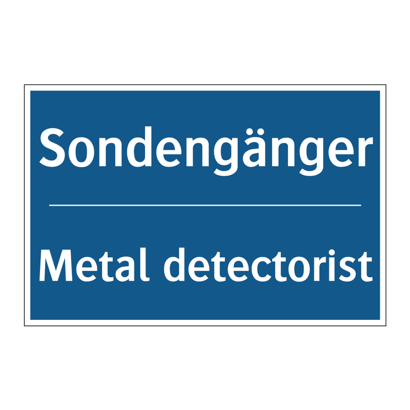 Sondengänger - Metal detectorist