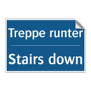 Treppe runter - Stairs down