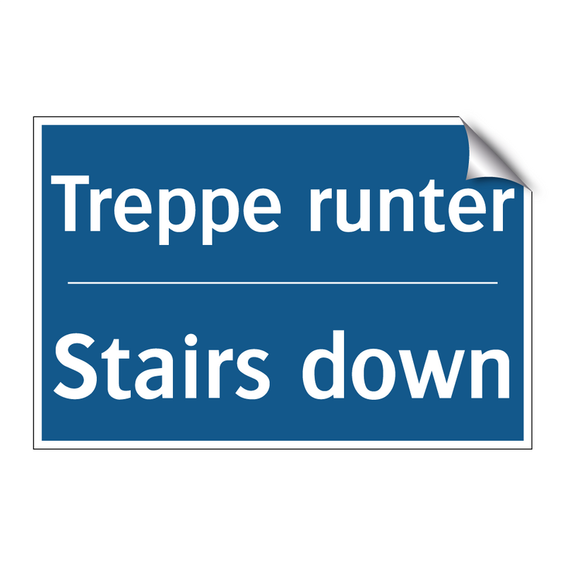 Treppe runter - Stairs down