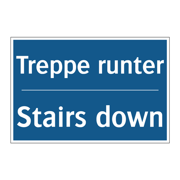 Treppe runter - Stairs down