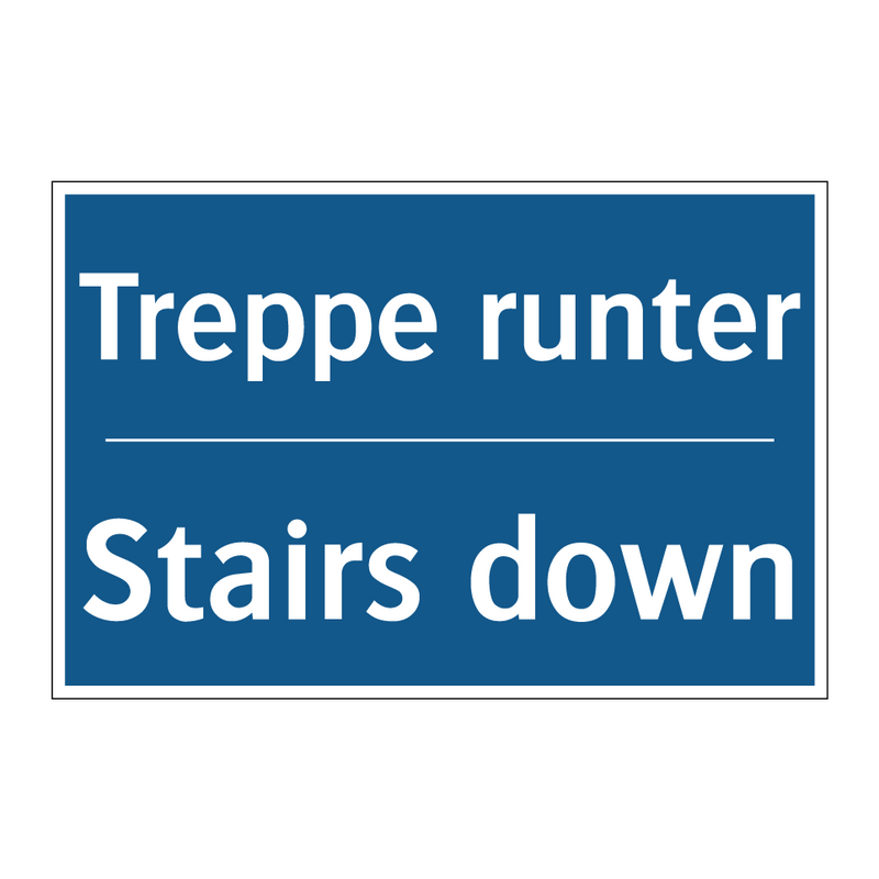 Treppe runter - Stairs down
