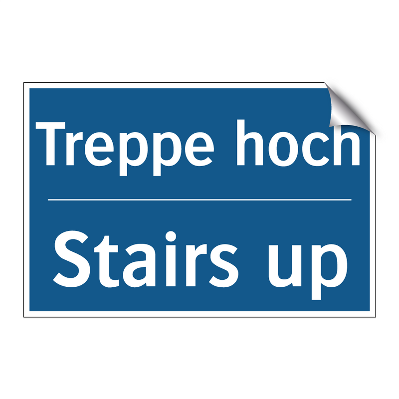 Treppe hoch - Stairs up