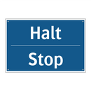 Halt - Stop