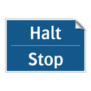Halt - Stop