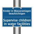 Kinder in Wasseranlagen beaufsichtigen/.../ - Supervise children in water facilities/.../