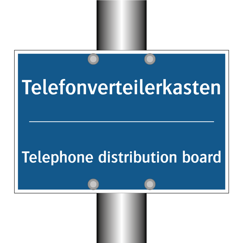 Telefonverteilerkasten - Telephone distribution board