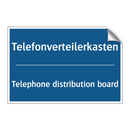 Telefonverteilerkasten - Telephone distribution board