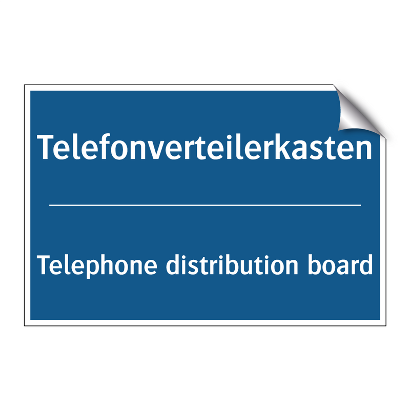 Telefonverteilerkasten - Telephone distribution board