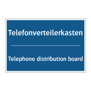 Telefonverteilerkasten - Telephone distribution board