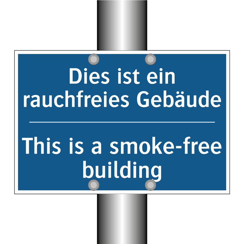 Dies ist ein rauchfreies Gebäude/.../ - This is a smoke-free building