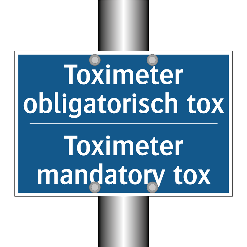 Toximeter obligatorisch tox - Toximeter mandatory tox