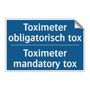 Toximeter obligatorisch tox - Toximeter mandatory tox