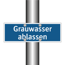 Grauwasser ablassen