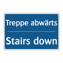 Treppe abwärts - Stairs down