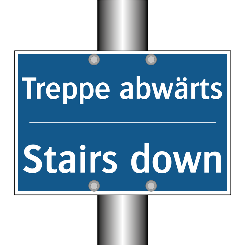 Treppe abwärts - Stairs down