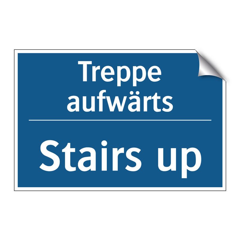 Treppe aufwärts - Stairs up