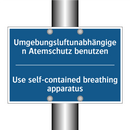 Umgebungsluftunabhängigen Atemschutz /.../ - Use self-contained breathing apparatus/.../