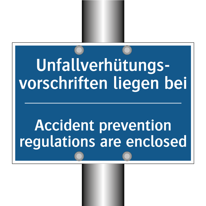 Unfallverhütungs- vorschriften /.../ - Accident prevention regulations /.../