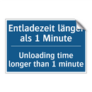 Entladezeit länger als 1 Minute/.../ - Unloading time longer than 1 minute/.../