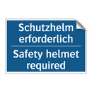 Schutzhelm erforderlich - Safety helmet required