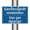Gasmessgerät verwenden - Use gas detector