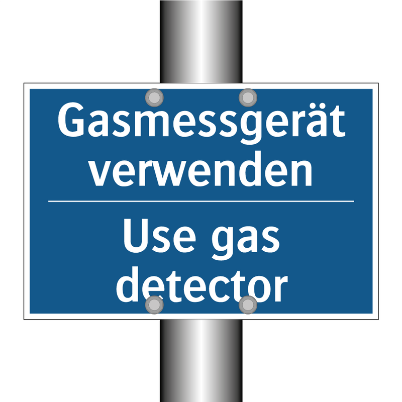 Gasmessgerät verwenden - Use gas detector
