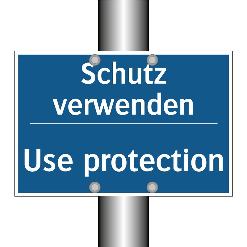 Schutz verwenden - Use protection