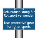 Schutzausrüstung für Rollsport /.../ - Use protective gear for roller /.../