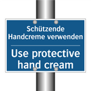 Schützende Handcreme verwenden - Use protective hand cream