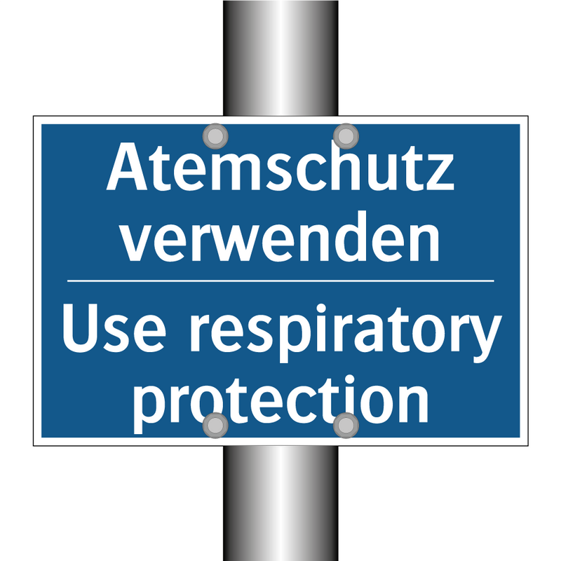 Atemschutz verwenden - Use respiratory protection