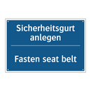 Sicherheitsgurt anlegen - Fasten seat belt