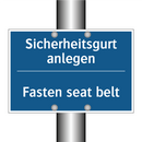 Sicherheitsgurt anlegen - Fasten seat belt