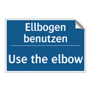 Ellbogen benutzen - Use the elbow