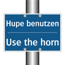 Hupe benutzen - Use the horn