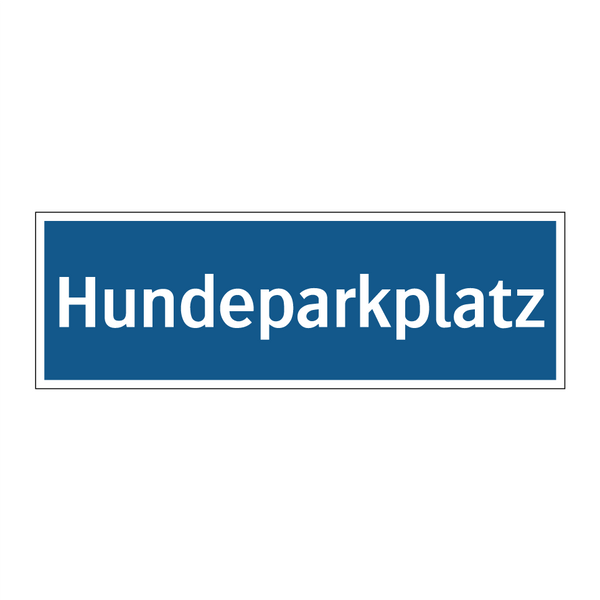 Hundeparkplatz