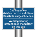 Das Tragen von Gehörschutz ist /.../ - Wearing hearing protection is /.../
