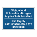 Weitgehend lichtundurchlässigen /.../ - Use largely light-impermeable /.../