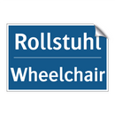 Rollstuhl - Wheelchair
