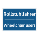 Rollstuhlfahrer - Wheelchair users
