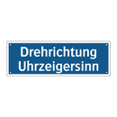 Drehrichtung Uhrzeigersinn