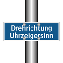 Drehrichtung Uhrzeigersinn