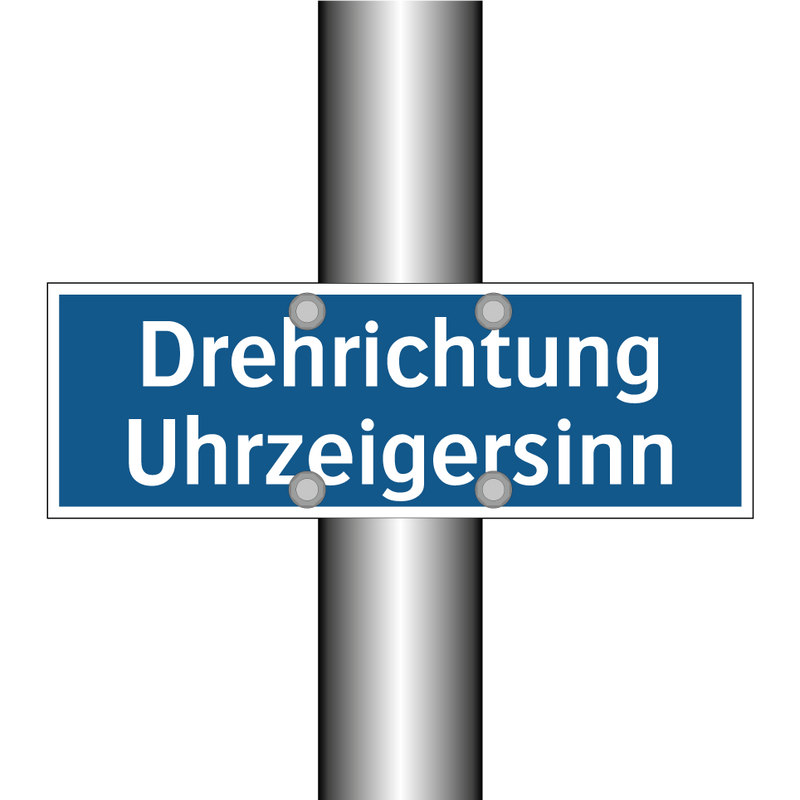 Drehrichtung Uhrzeigersinn