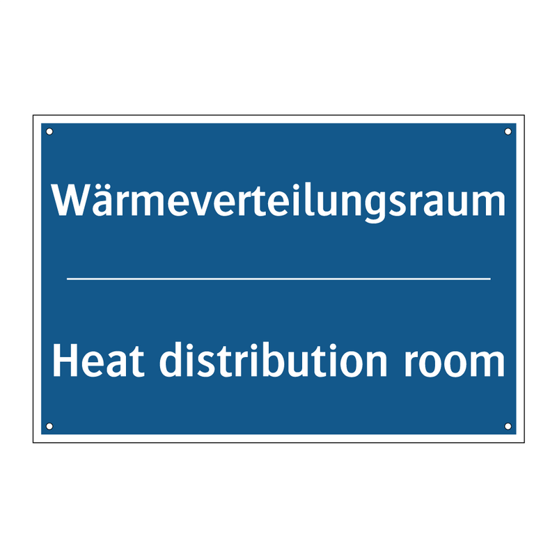 Wärmeverteilungsraum - Heat distribution room