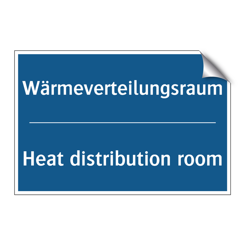 Wärmeverteilungsraum - Heat distribution room