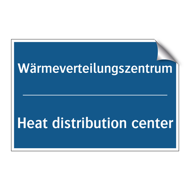 Wärmeverteilungszentrum - Heat distribution center