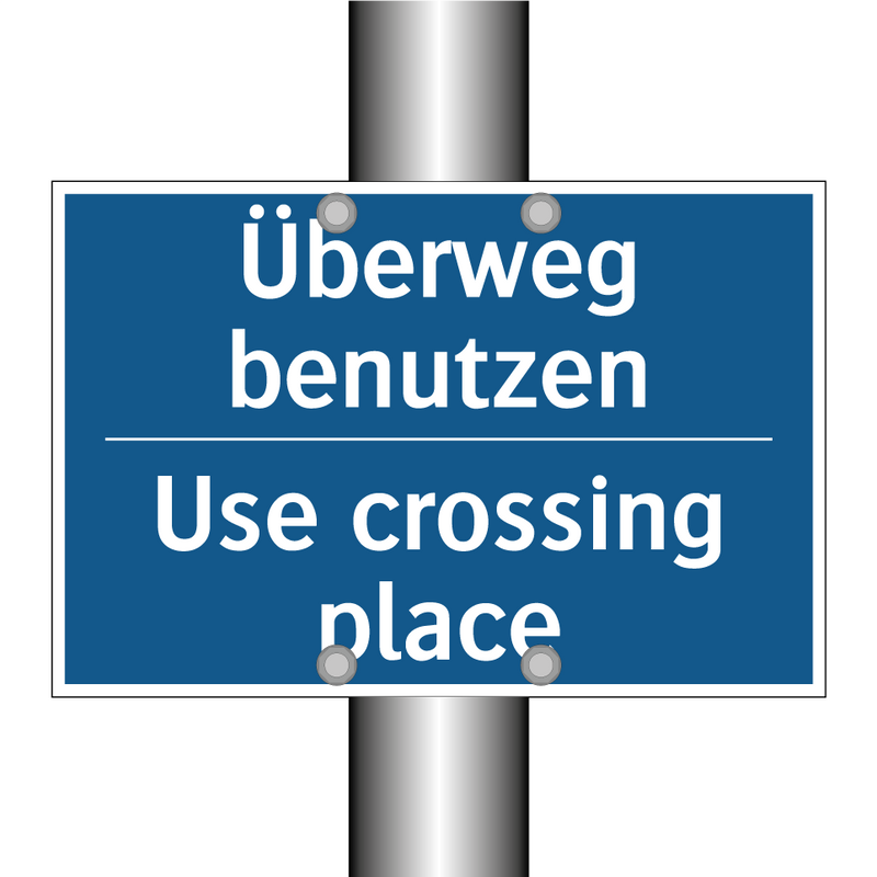 Überweg benutzen - Use crossing place