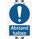 Abstand halten