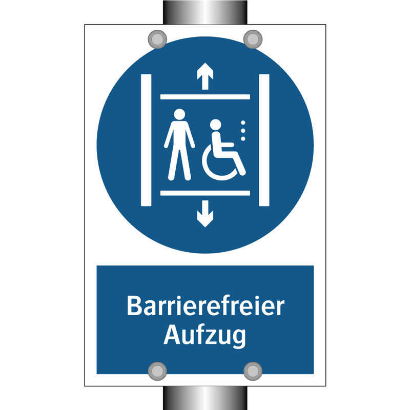 Barrierefreier Aufzug