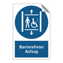 Barrierefreier Aufzug