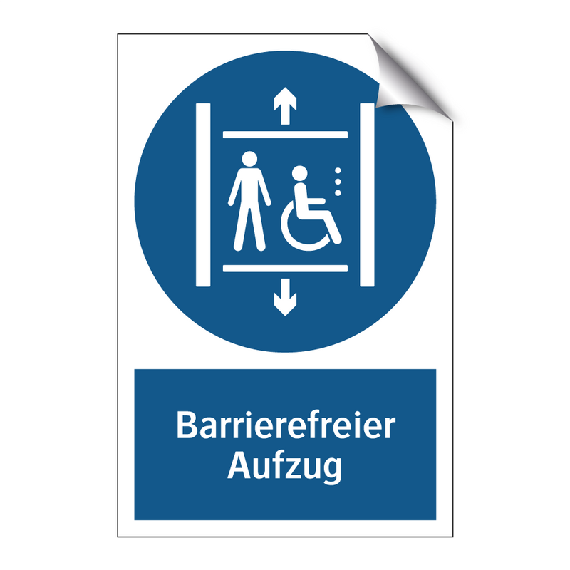 Barrierefreier Aufzug